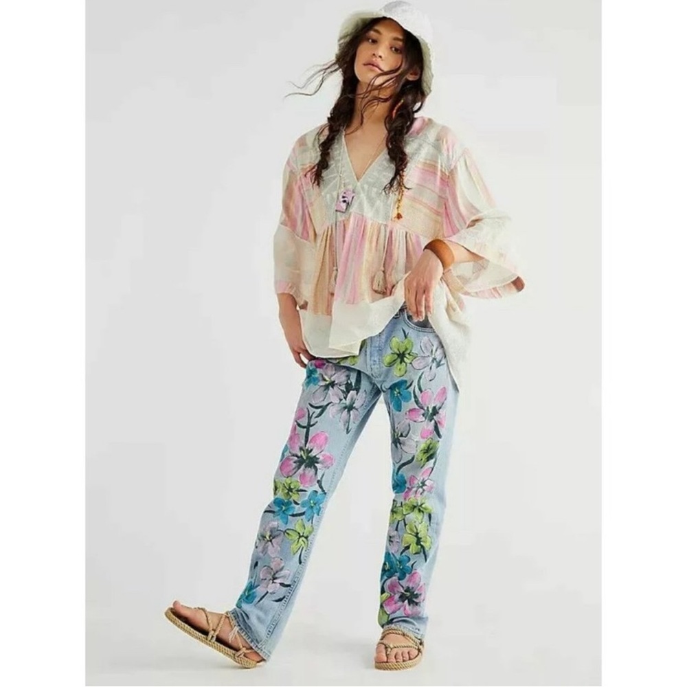 Free People Skye Embroidered Tunic